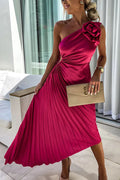Lizbeth - Kleid mit Blumen Schultern