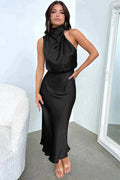 Benthe - Off-Shoulder Midi-Kleid